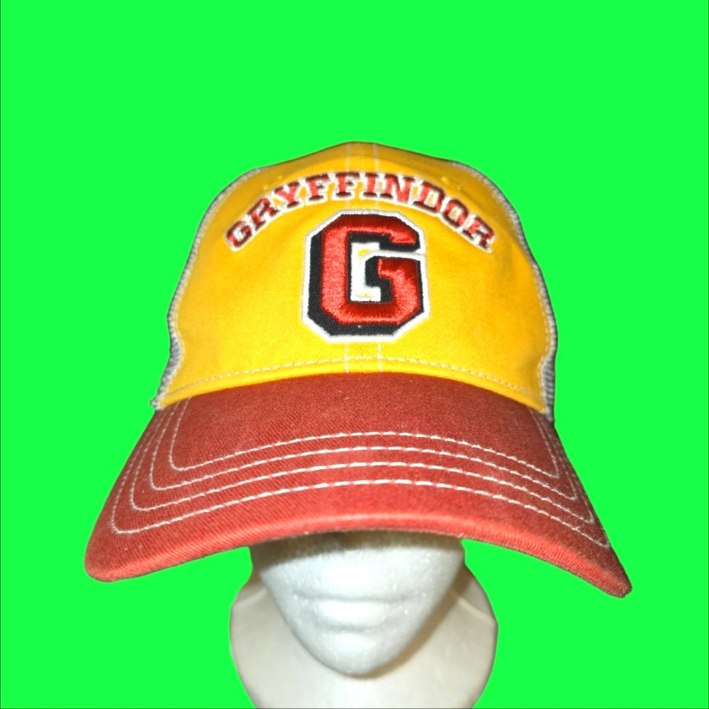 Harry Potter Gryffindor Quidditch Dad Hat Hogwarts House Relaxed Adjustable